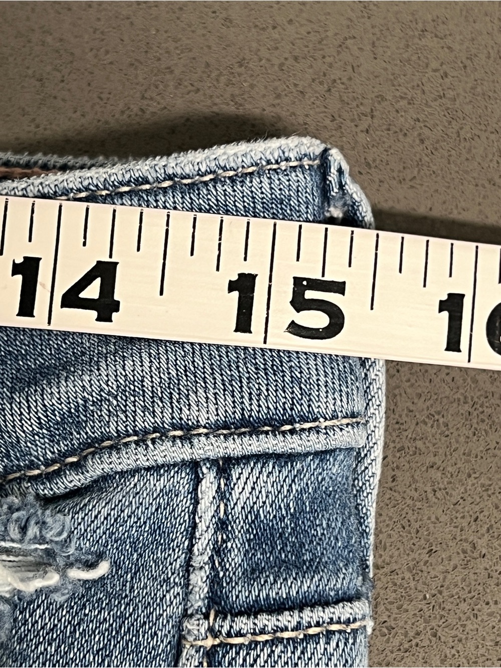 PAIGE Colette High Rise Crop Flare Raw Hem Jeans Light Wash Size 30 - Picture 11 of 16